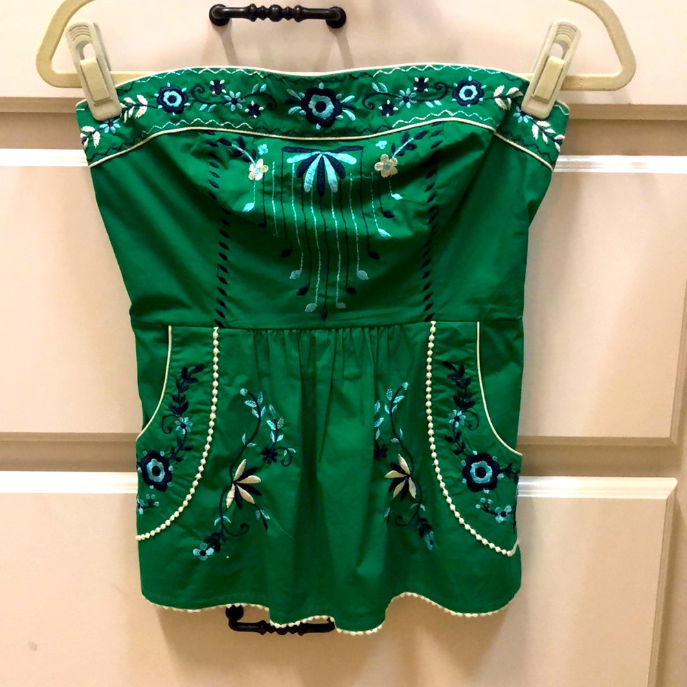 Anthropologie fiesta top